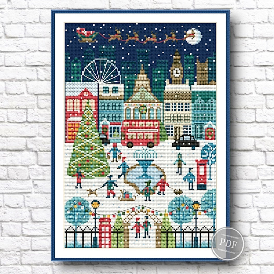 Christmas Celebration 2 Cross Stitch Pattern