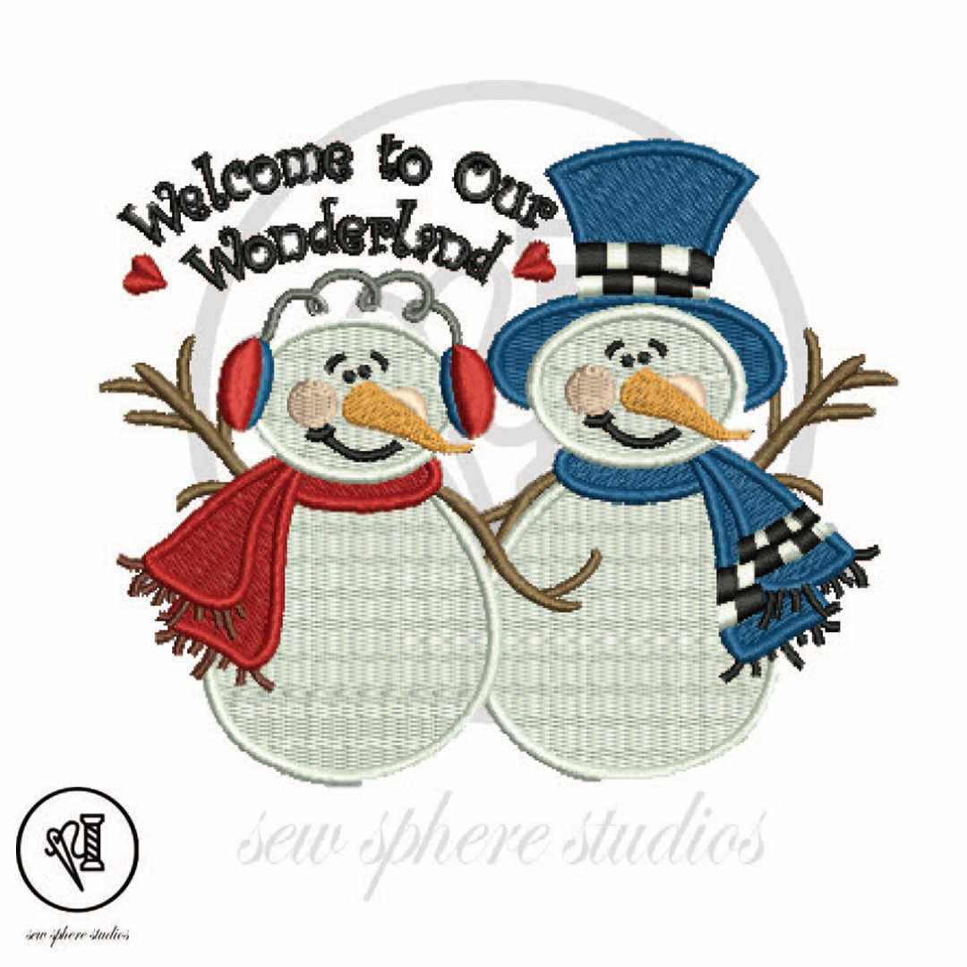 Wonderland Embroidery Design