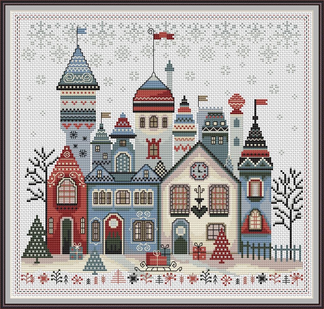 Winter Days 3 Cross Stitch Pattern