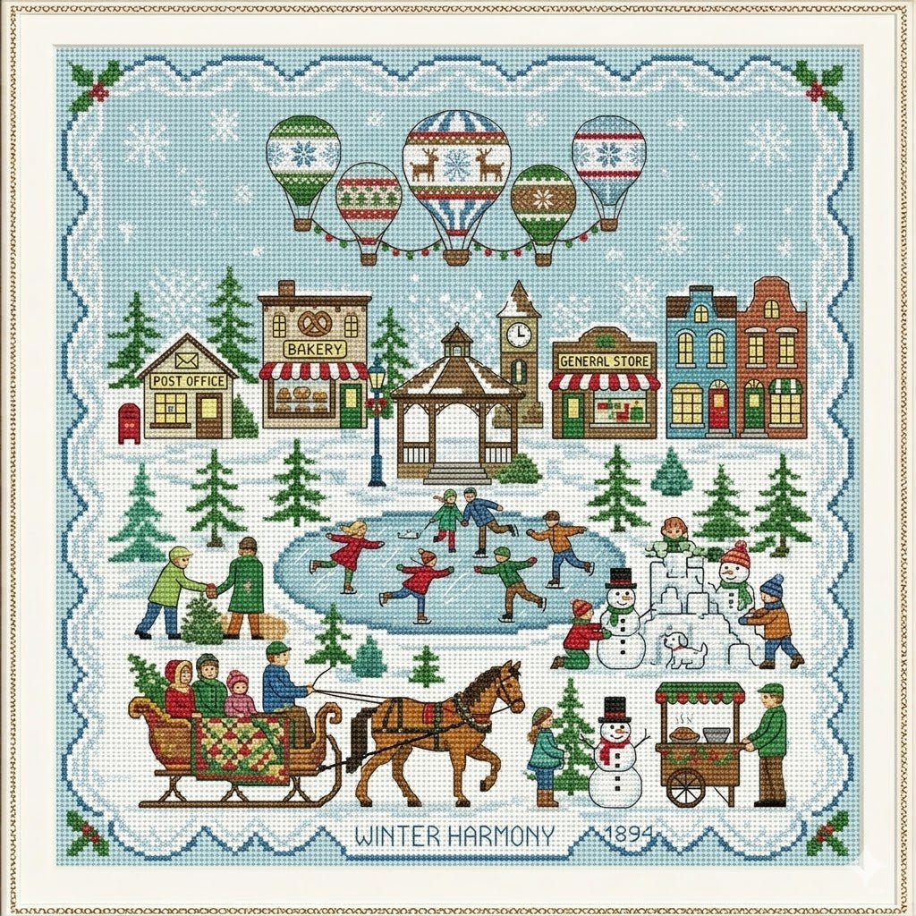 Winter Is Here 2 Cross Stitch Pattern