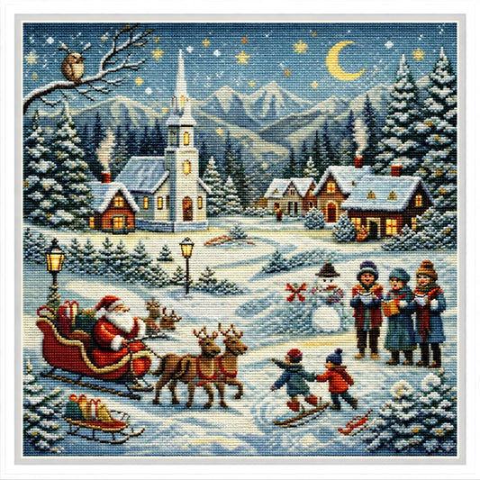 Fairytale Town 2 Cross Stitch Pattern